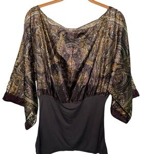 Elegant Paisley Women's Top
